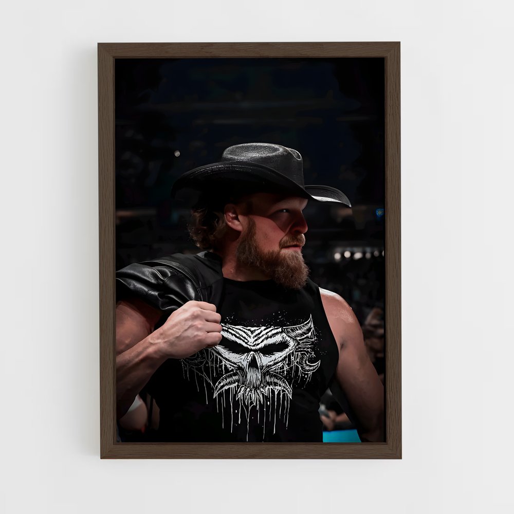 Poster Le Champion à Barbe – affiche MMA (vue 5)